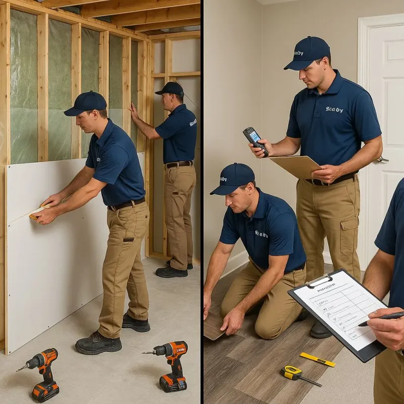 Repairs and Reconstruction process in Barnesboro, PA